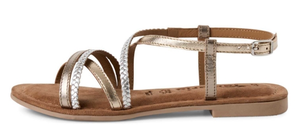 Kép Tamaris 1-28139-44-116 Női pezsgő színű szandálok