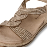 Kép Tamaris 1-28200-44-964 Női szandál bézs színű