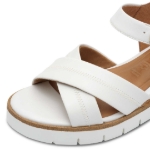 Kép Tamaris 1-28202-42-117 Női ékszandál fehér