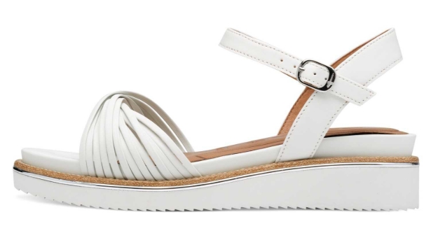 Kép Tamaris 1-28218-44-100 Női ékszandál fehér