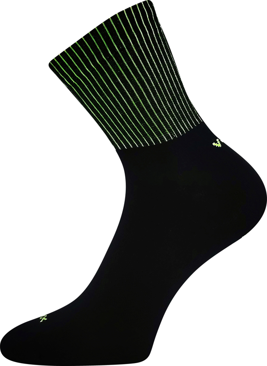 Kép VOXX® zokni Molly fekete/zöld 3 pár