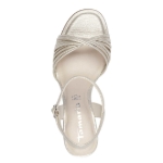 Kép Tamaris 1-28324-42-179 Női sarokszandál ezüst