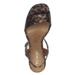 Kép Tamaris 1-28343-44-360 Női leopárdszínű sarokszandálok