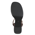 Kép Tamaris 1-28343-44-360 Női leopárdszínű sarokszandálok