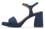 Kép Tamaris 1-28343-44-802 Női sarokszandál kék