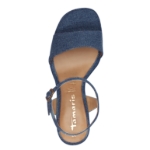 Kép Tamaris 1-28343-44-802 Női sarokszandál kék