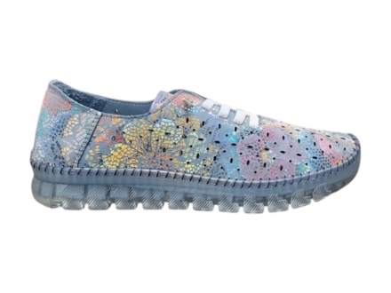 Kép Wild 16694 Picasso denim Női teljes bőr csizma