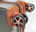 Kép Utazótáska Dielle L PP STRIPE 190-76-60 barna 114 L