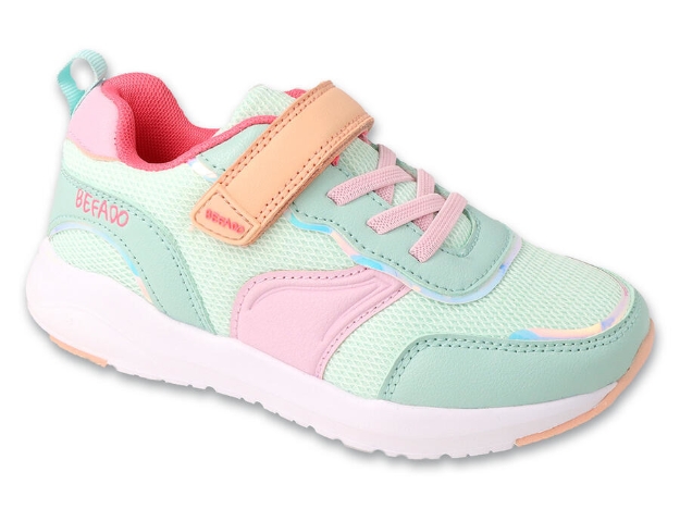 Kép BEFADO 516X378 516Y378 tornacipő SPORT SHINE világoszöld