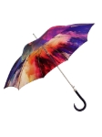 Kép DOPPLER MANUFAKTUR Elegance AC Bohéme ART - női luxus esernyő többszínű nyomtatással