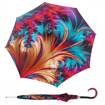 Kép DOPPLER MANUFAKTUR Elegance Boheme Primavera - női luxus esernyő nyomtatással