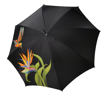 Kép DOPPLER MANUFAKTUR Elegance Boheme Tropicale - női luxus esernyő kolibris nyomatokkal