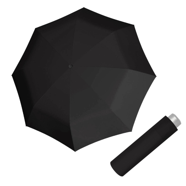 Kép DERBY Mini Light Uni - férfi összecsukható esernyő fekete színben