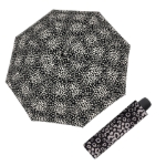 Kép DERBY Hit Mini Loop fekete-fehér - női összecsukható esernyő fekete színben