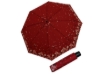 Kép DERBY Hit Mini Crystals - női összecsukható esernyő, piros színű