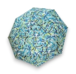 Kép DERBY Hit Mini Moving Lines Blue - női összecsukható esernyő zöld
