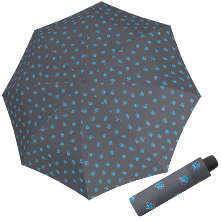 Kép DERBY Hit Mini Candy Blue - női összecsukható esernyő szürke