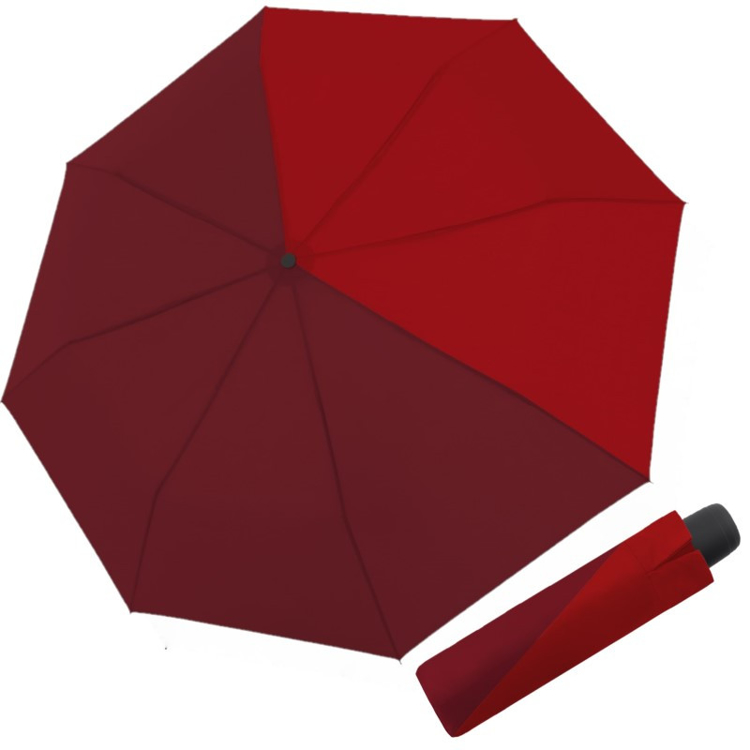 Kép DERBY Hit Mini Red - női/férfi összecsukható esernyő piros