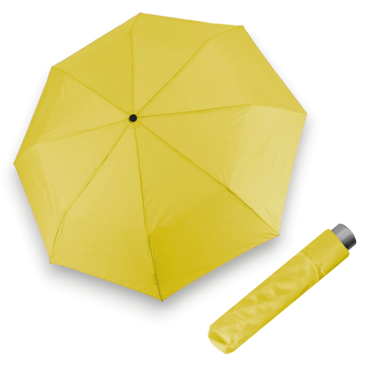 Kép DERBY Mini Light Uni - női/gyermek összecsukható esernyő sárga színben