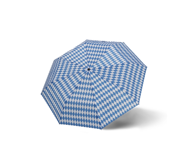 Kép DERBY Mini Bavaria - női összecsukható esernyő kék