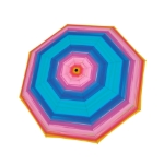 Kép DOPPLER Fiber Mini Happy rózsaszín - női összecsukható esernyő többszínű