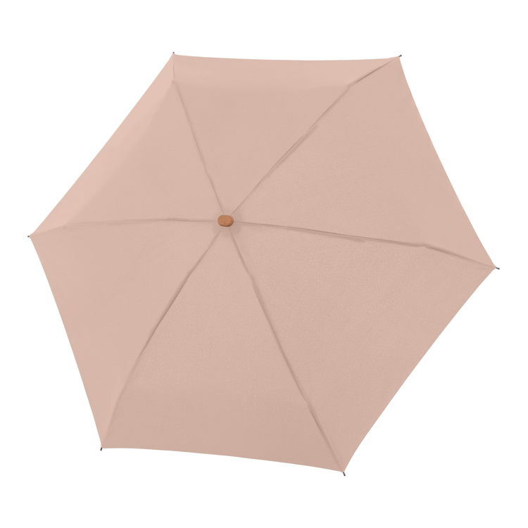 Kép DOPPLER Nature Mini parafa gyengéd rózsa FSC(R) - ECO esernyő rózsaszín