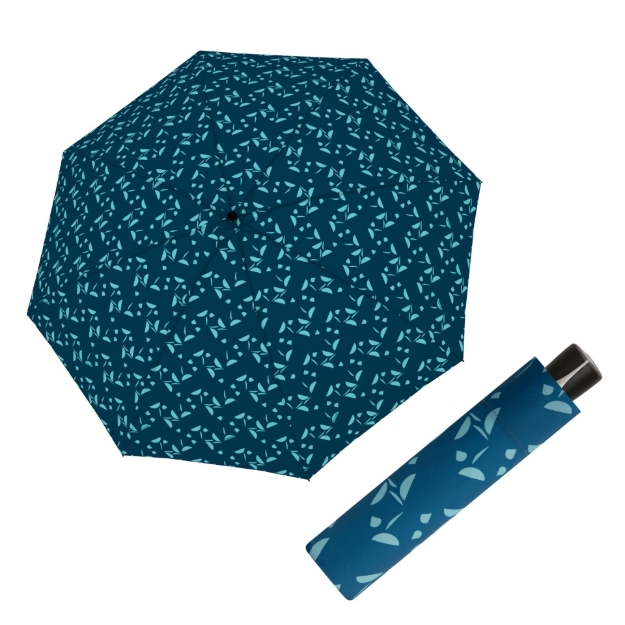 Kép DOPPLER Fiber Mini Joy kék - női összecsukható esernyő