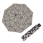 Kép DOPPLER Fiber Mini Leaves taupe - női összecsukható esernyő