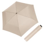 Kép DOPPLER Zero 99 Macadamia bézs - női/férfi összecsukható esernyő zöld színben