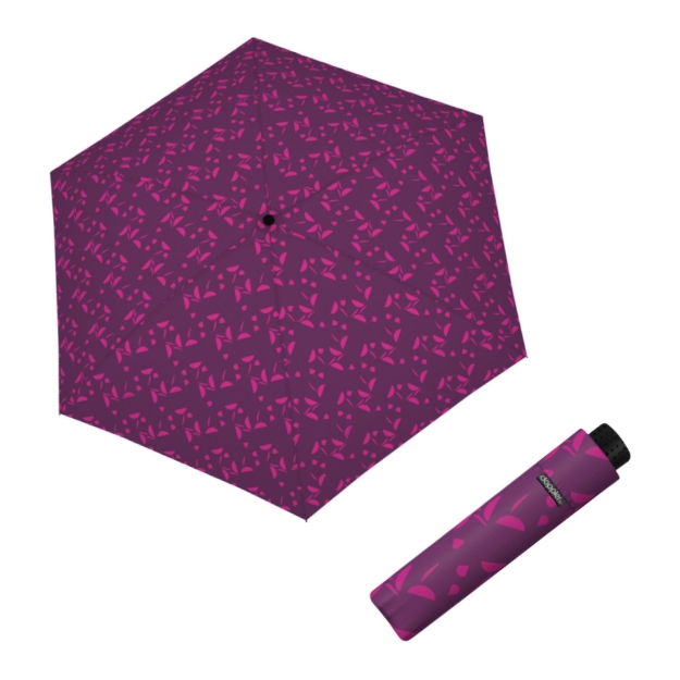 Kép DOPPLER Fiber Havanna Joy piros - női összecsukható esernyő