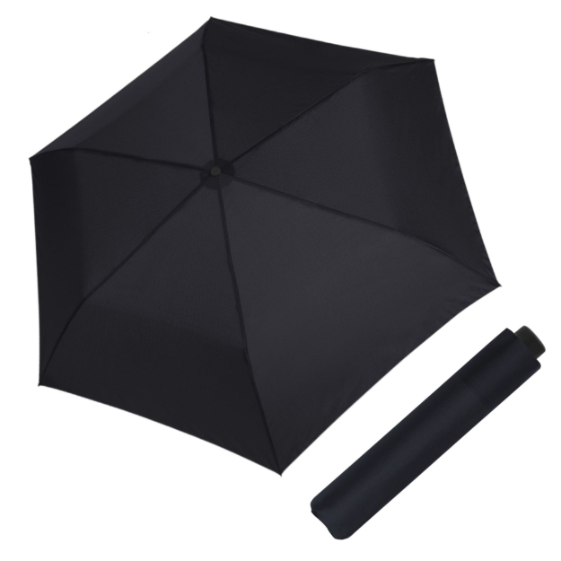 Kép DOPPLER Zero large uni simply black - női/gyermek összecsukható esernyő