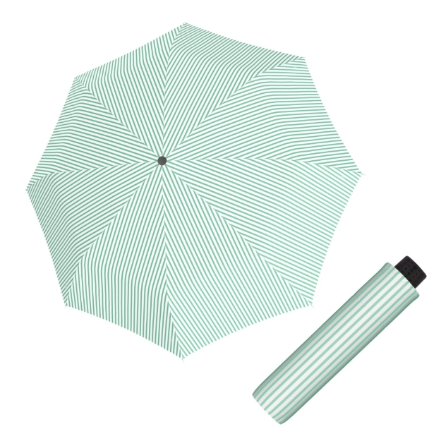 Kép DOPPLER Fiber Havanna Sailing Day Mint - női összecsukható esernyő világoszöld