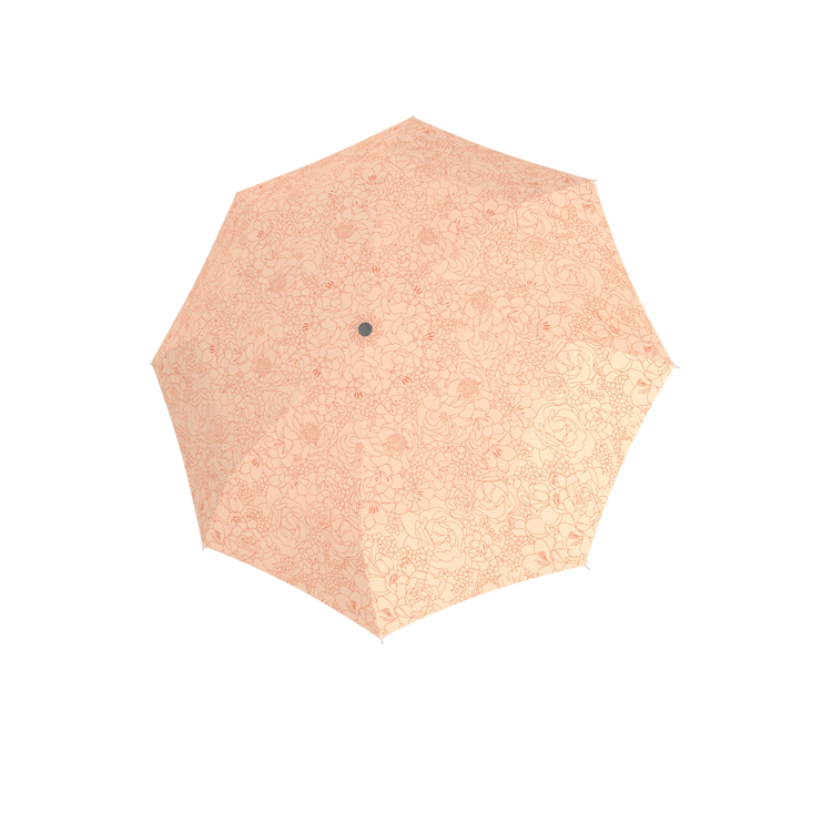 Kép DOPPLER Magic fiber Giardino soft narancssárga - női teljesen automata esernyő színben