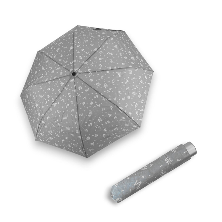Kép DOPPLER Mini Light Minimally cool szürke - női összecsukható esernyő