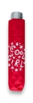 Kép DOPPLER Mini Light Kids Piros Cool Girls - Gyerek összecsukható esernyő