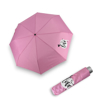 Kép DOPPLER Mini Light Kids Pink Love - Összecsukható esernyő rózsaszín gyerekeknek