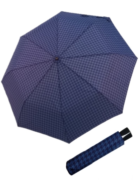 Kép DOPPLER Fiber Mini Denver - női összecsukható esernyő kék