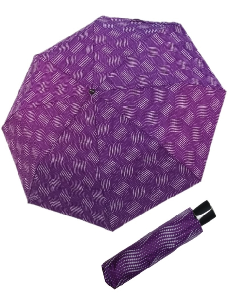 Kép DOPPLER Fiber Mini Wave - női összecsukható esernyő lila