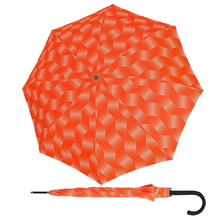 Kép DOPPLER Fiber Flex Long AC Wave - női lábszárvédő narancssárga sötét