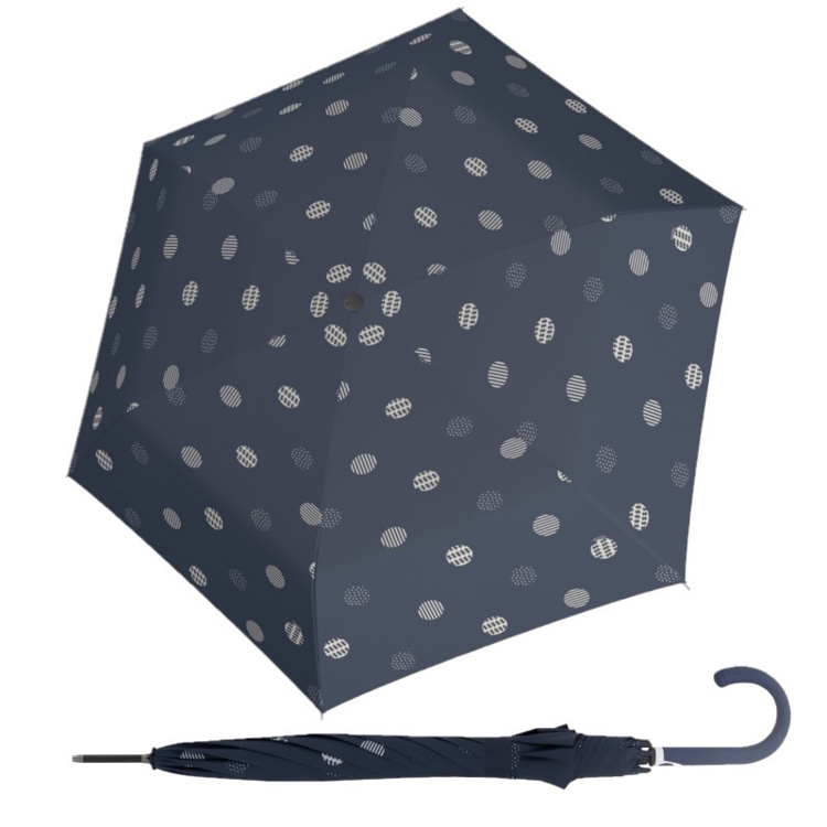 Kép DOPPLER Fiber Flex AC Timeless Blue Dots - női lábszárvédő bézs színű