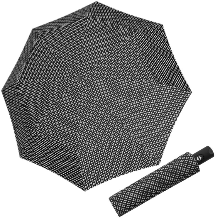 Kép DOPPLER Carbonsteel Magic Minimals - női teljesen automata esernyő, fekete színű
