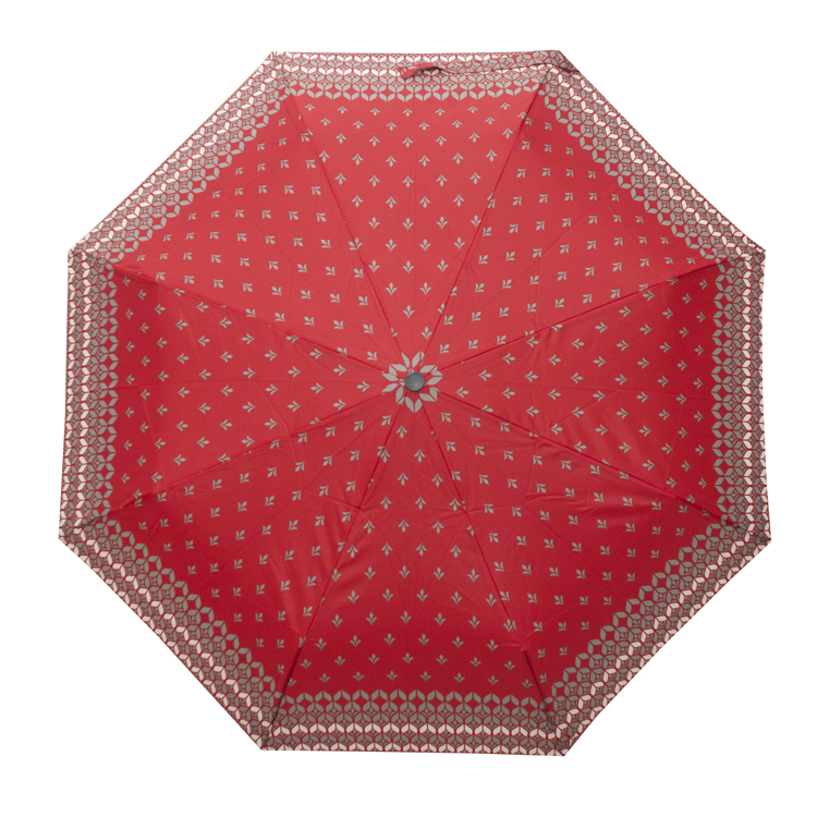 Kép DOPPLER Mini Light Style - női összecsukható esernyő piros