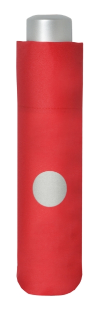 Kép DOPPLER KIDS MINI REFLEX - gyermek összecsukható esernyő piros színben