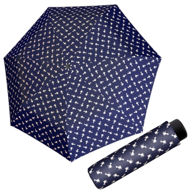 Kép DOPPLER Fiber Fun Kitty Cat - női/gyermek összecsukható esernyő több színben