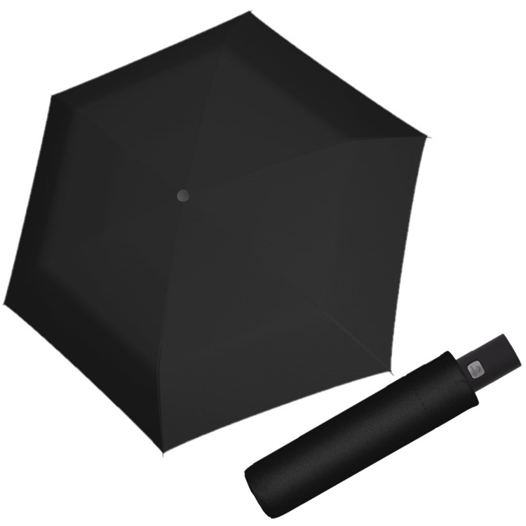 Kép DOPPLER Smart Close - esernyő automatikus zárási funkcióval fekete színben