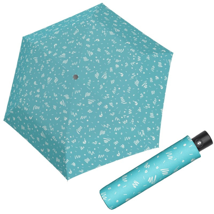 Kép DOPPLER Zero-Magic Minimaly aqua blue - teljesen automata esernyő kék