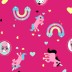 Kép DOPPLER Kids Maxi Girls - gyermek meztelen esernyő rózsaszínű
