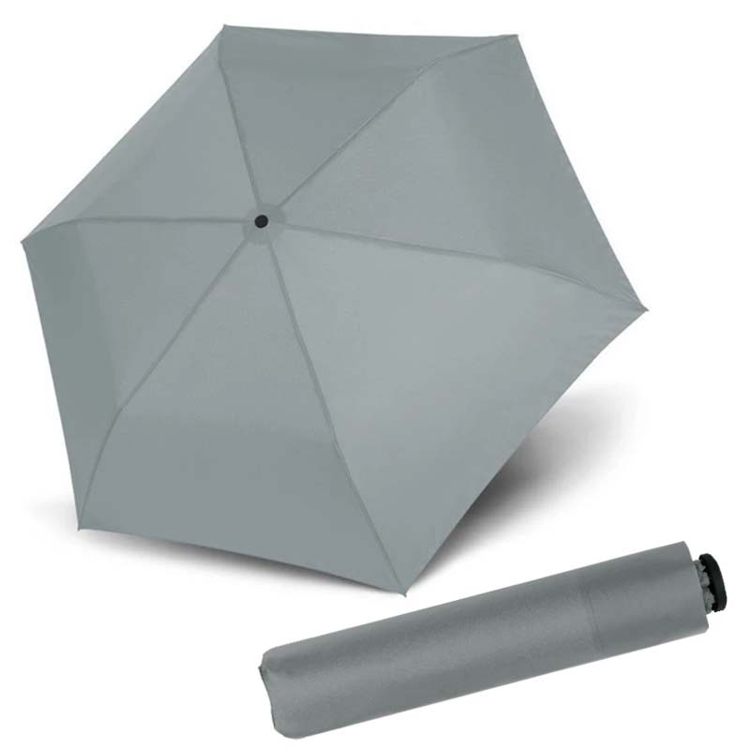 Kép DOPPLER Zero 99 Cool Grey - gyermek/női összecsukható esernyő szürke