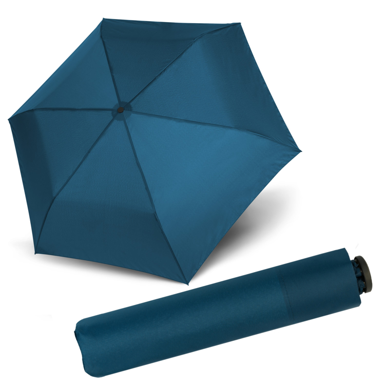 Kép DOPPLER Zero 99 Crystal Blue - gyermek/női összecsukható esernyő kék