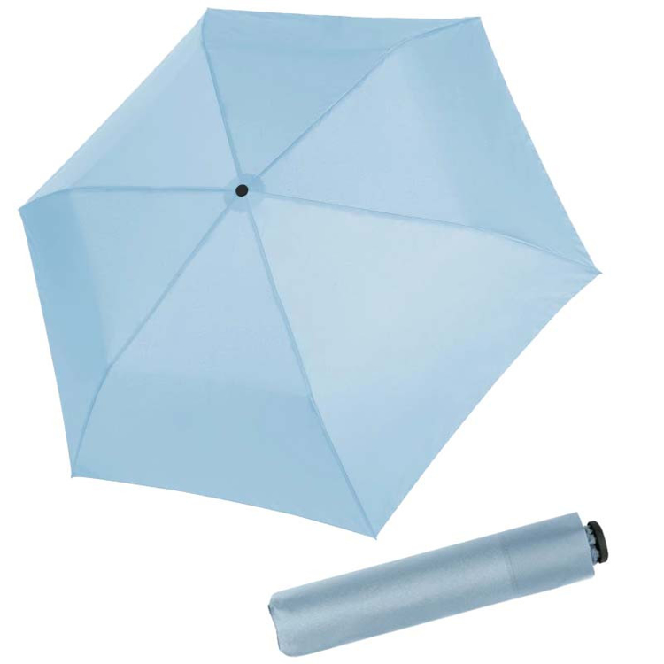 Kép DOPPLER Zero 99 Ice Blue női összecsukható esernyő kék